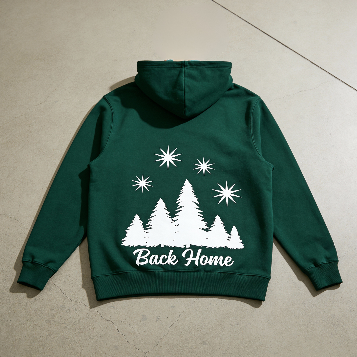 Bear With Me - Hunter Green Hoodie