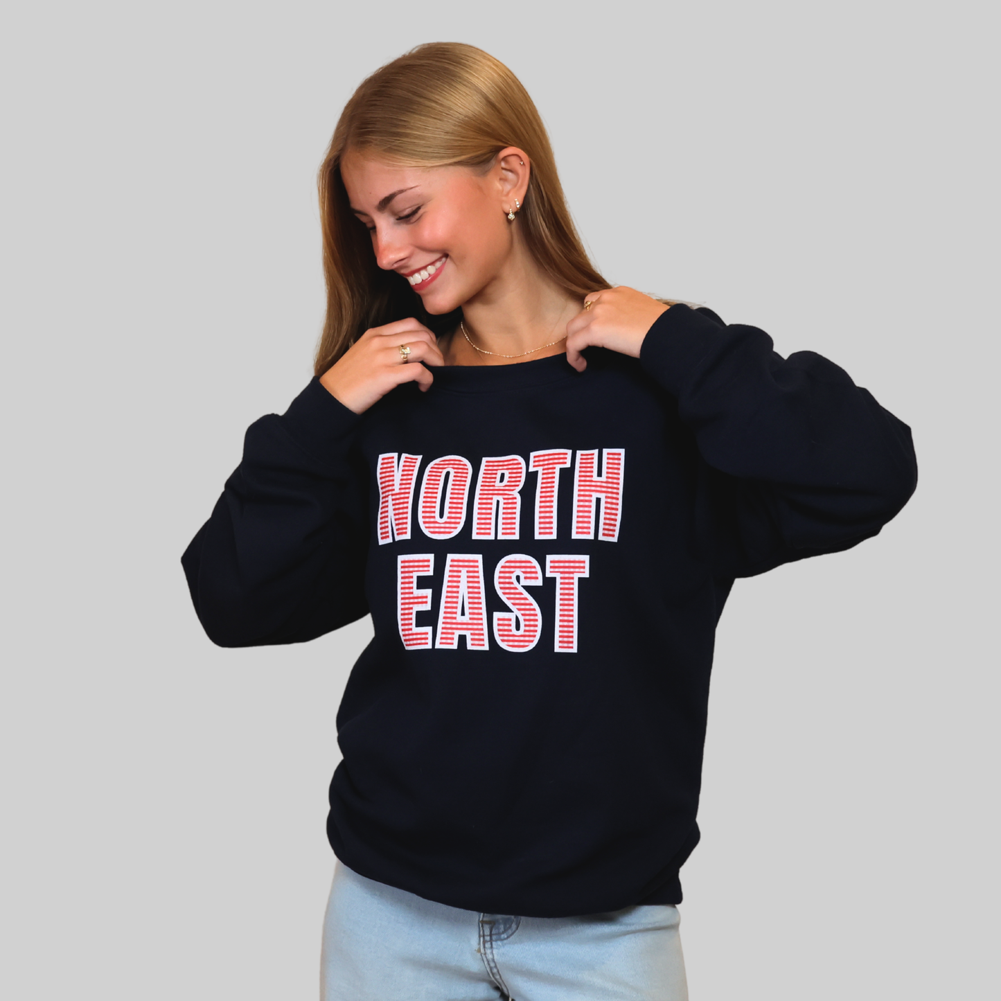 Northeast Gingham Crew